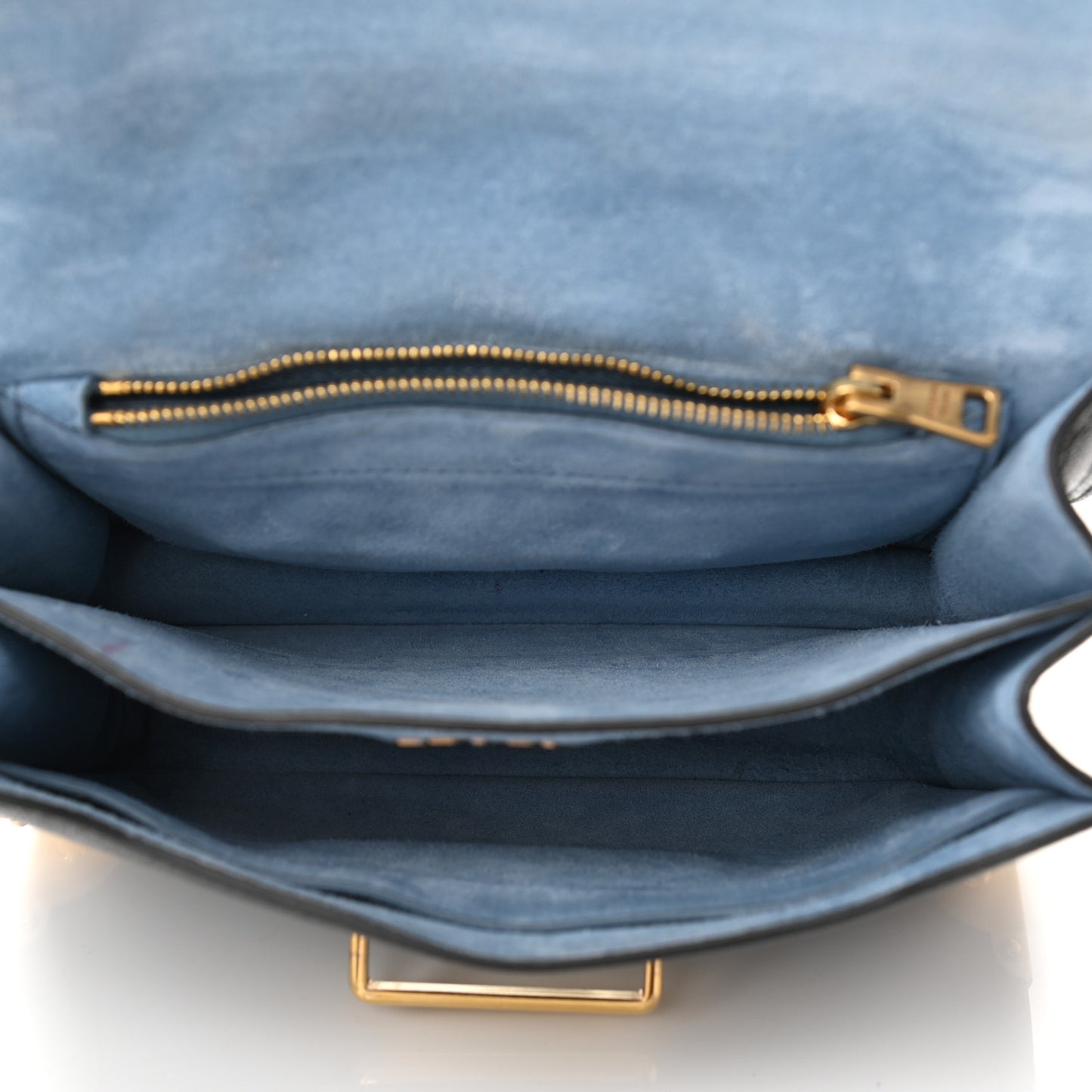 Glace Calf Large Soft Cahier Bag Black Astrale