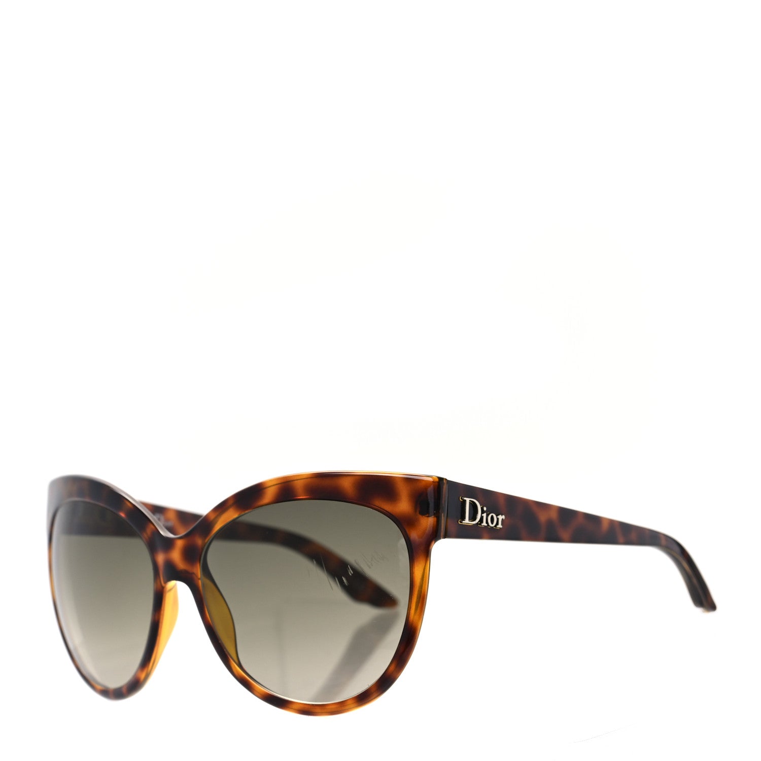 Christian Dior Acetate Round Dior Paname Sunglasses Tortoise 1 of 8