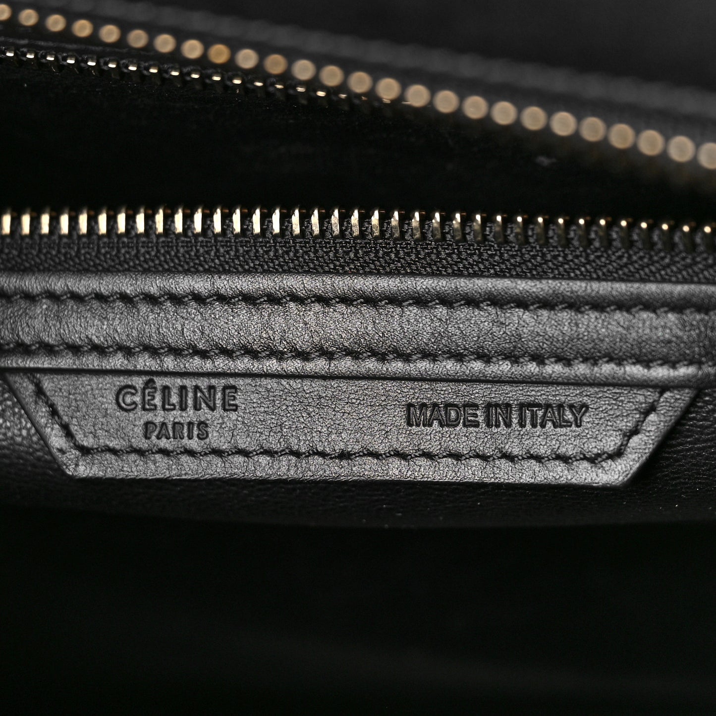 Smooth Calfskin Mini Luggage Black