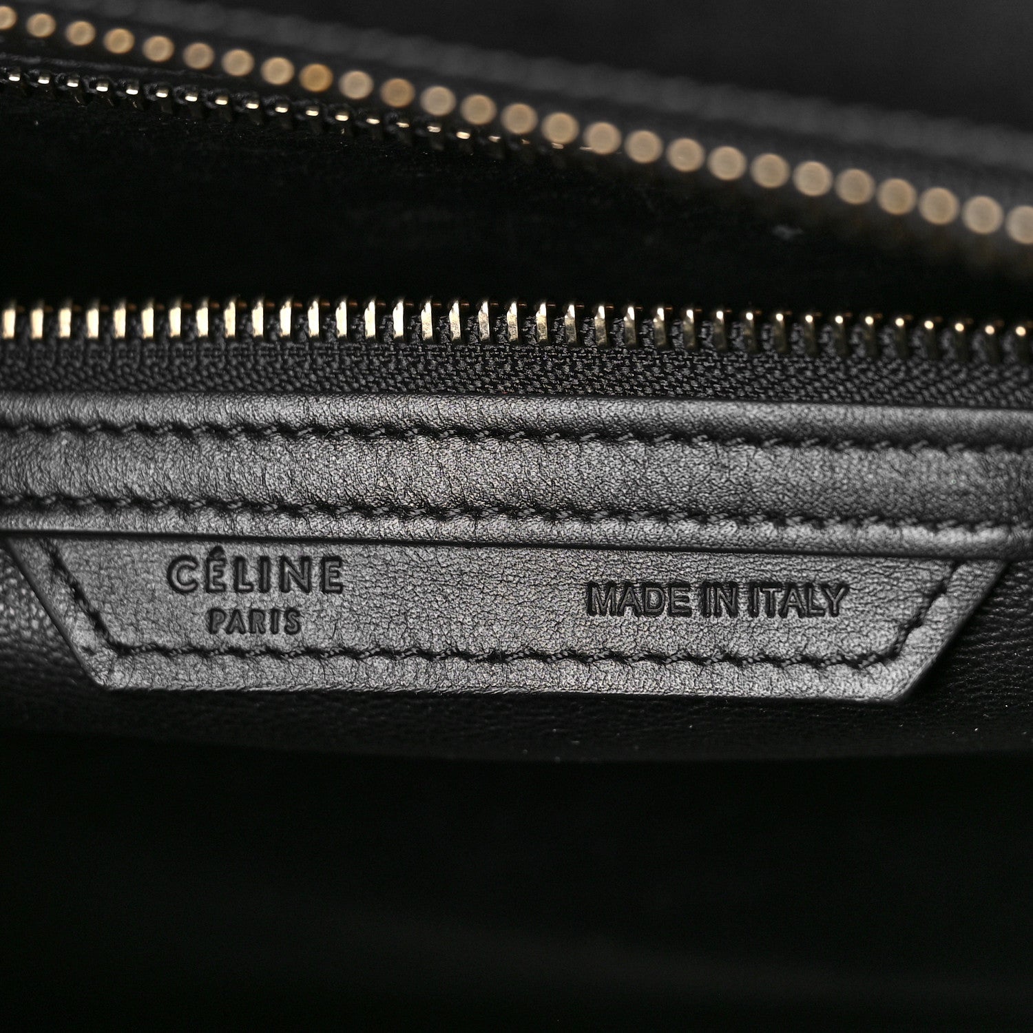 Celine Smooth Calfskin Mini Luggage Black 6 of 8