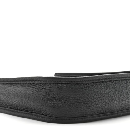 Hermes Taurillon Clemence Evelyne TPM Black 10 of 11