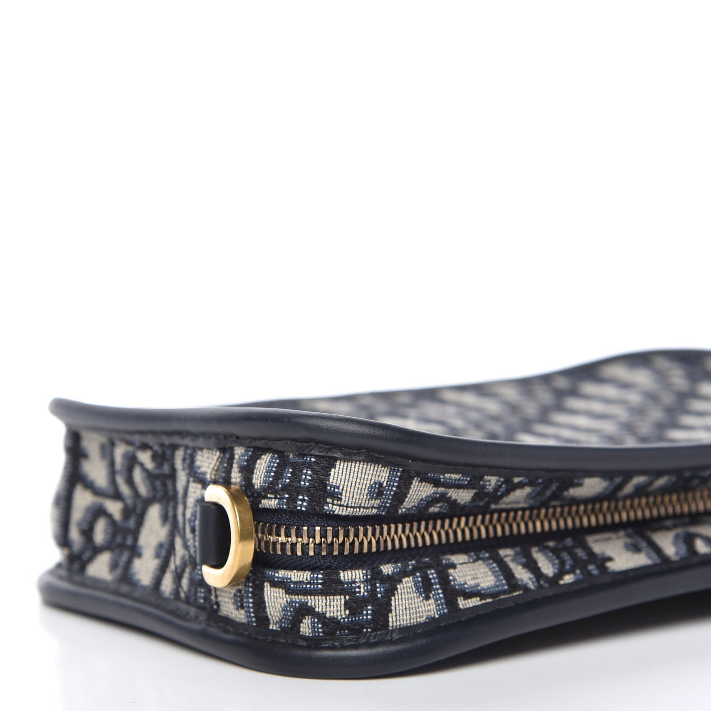 Oblique Diorquake Clutch Blue