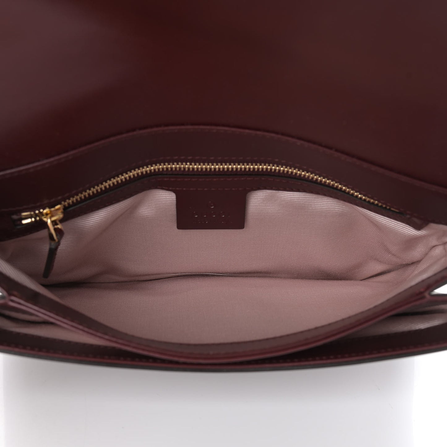 Vitello Palmellato Lux Small Arli Flap Shoulder Bag Vintage Bordeaux