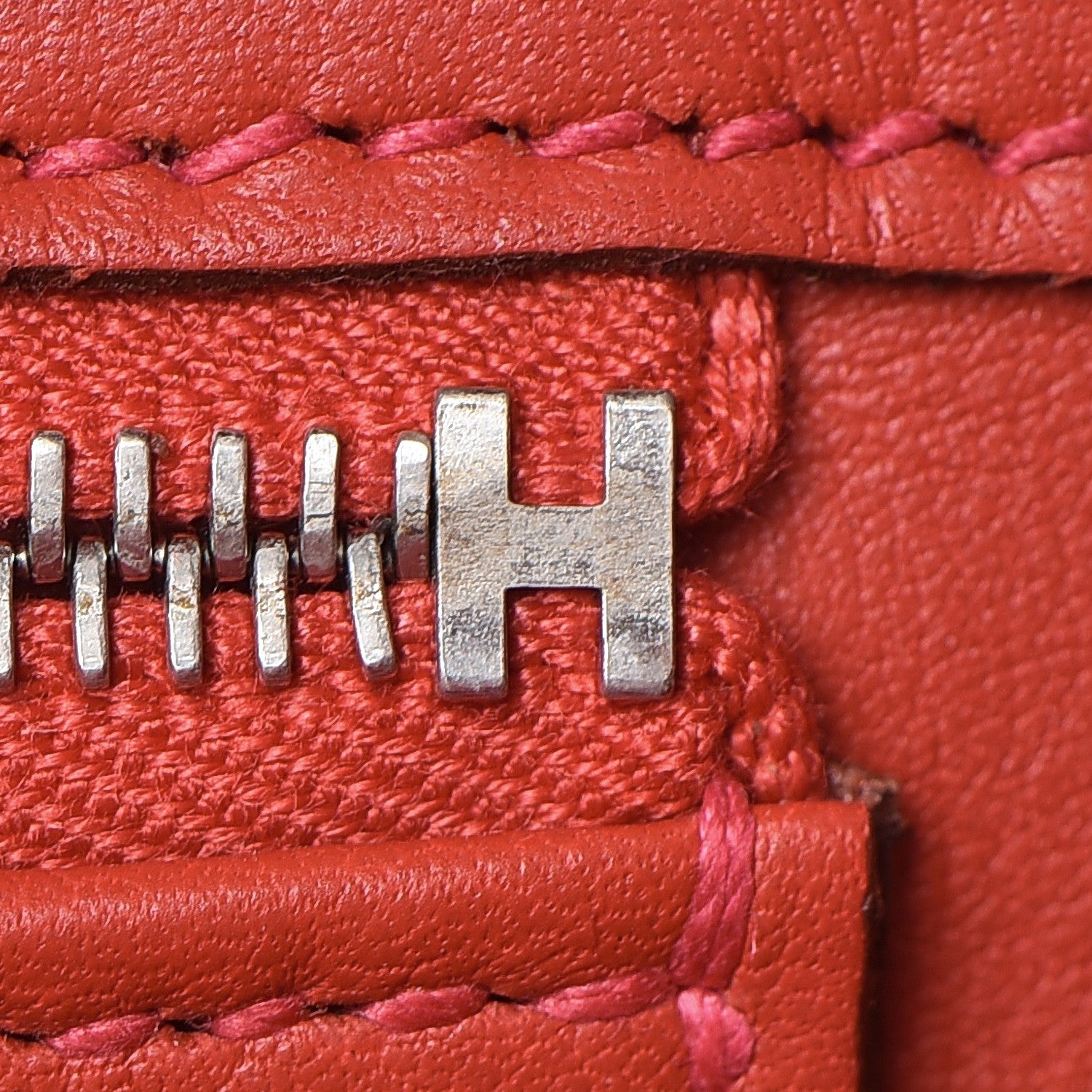 Hermes Swift Birkin 25 Vermillion 24 of 34