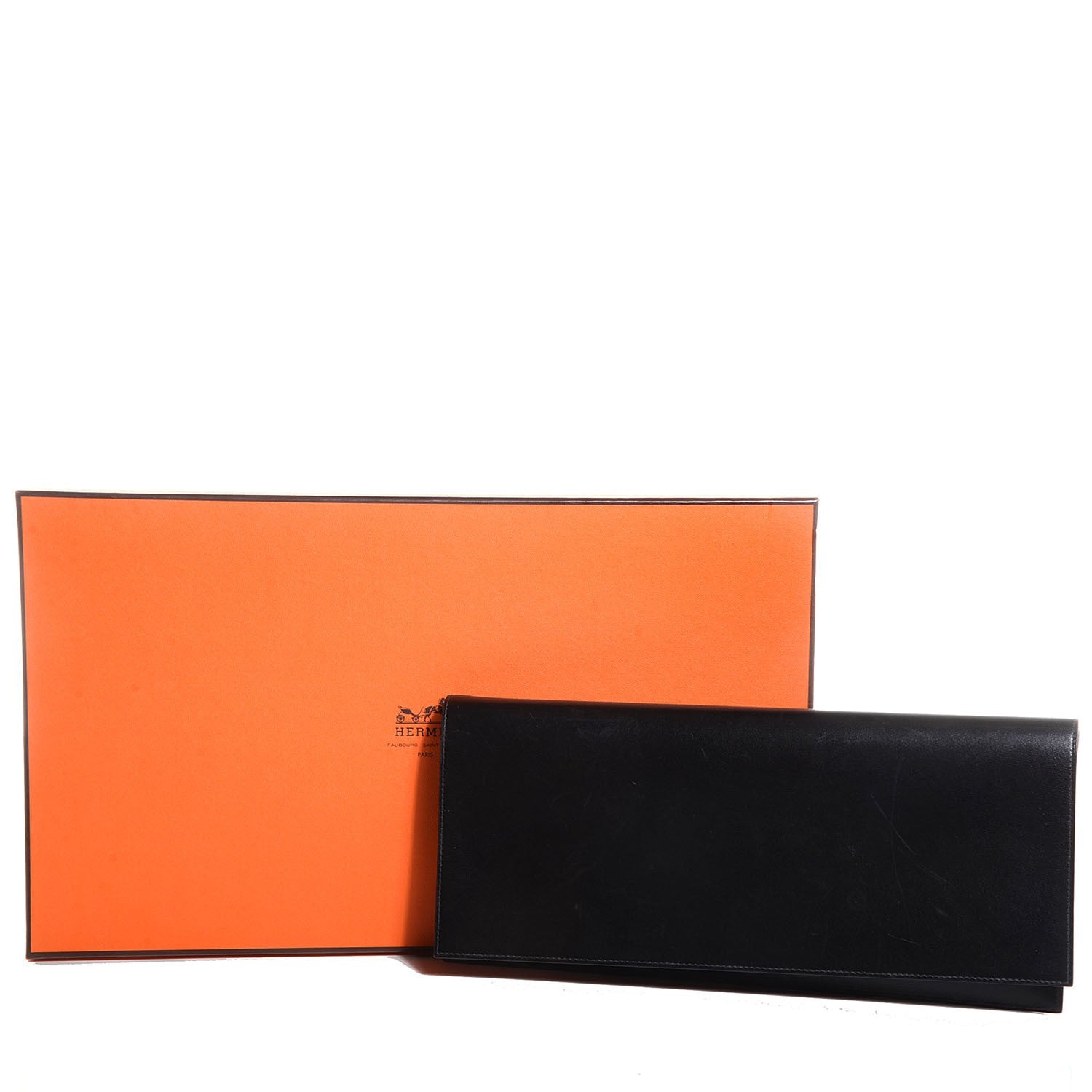 Hermes Veau Box Agenda Cover Black 8 of 8