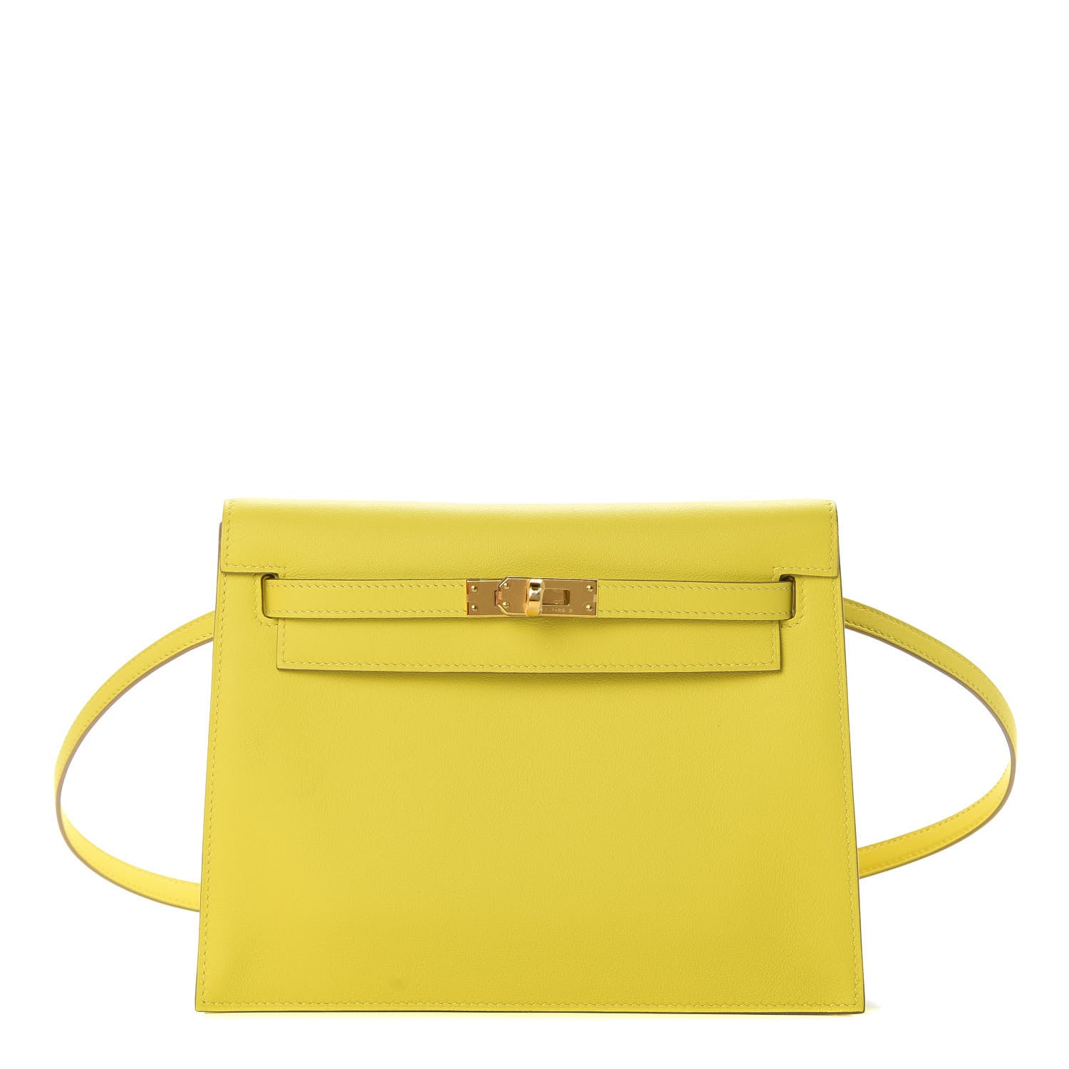 Hermes Swift Kelly Danse II Belt Bag Lime 1 of 13