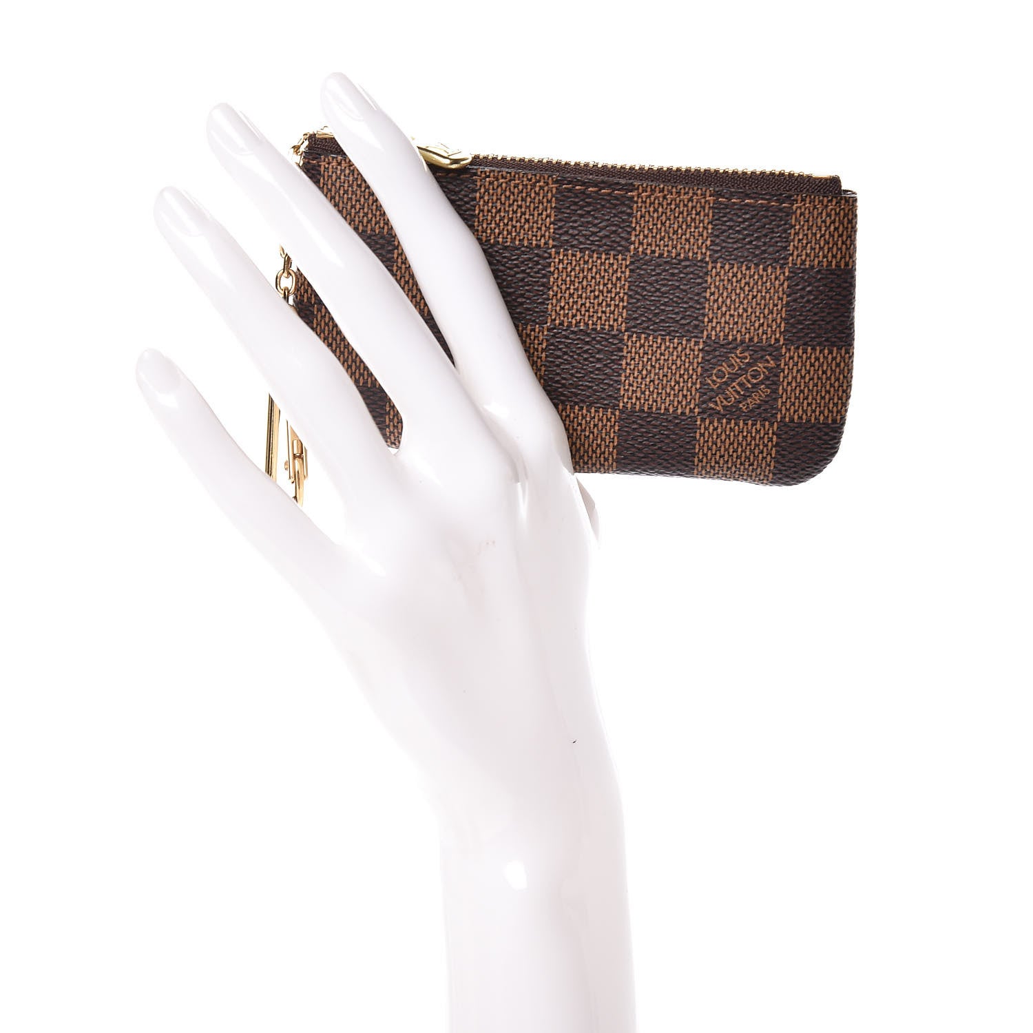 Louis Vuitton Damier Ebene Key Pouch 2 of 6