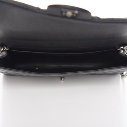 Chanel Caviar Quilted Clutch With Chain Flap Black 7 of 9