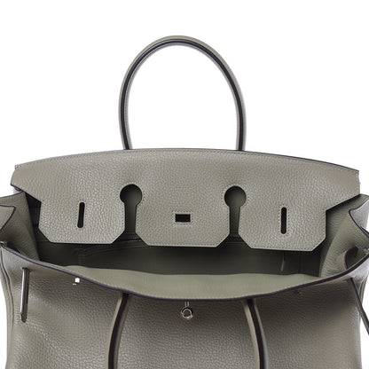 Hermes Taurillon Clemence Birkin 35 Sauge 8 of 28