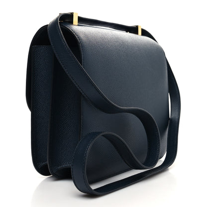 Hermes Epsom Constance 24 Bleu Indigo 3 of 13