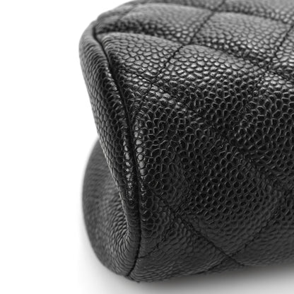 Chanel Caviar Quilted Timeless Clutch Black 9 of 10