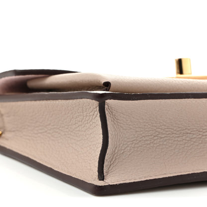 Louis Vuitton Soft Calfskin My Lockme Chain Pochette Greige 8 of 10