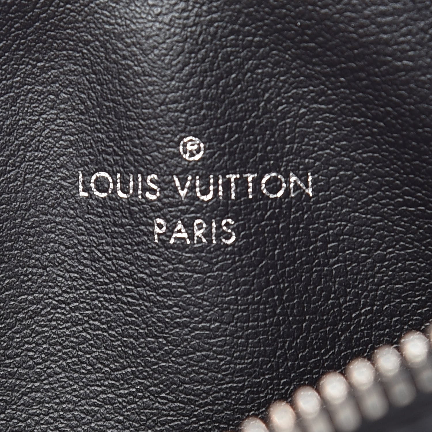 Louis Vuitton Epi Felicie Chain Wallet Zippered Insert Black 6 of 6