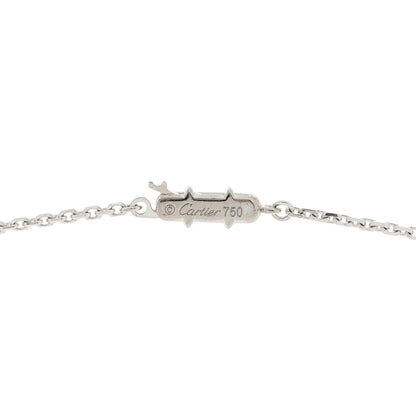 Cartier 18K White Gold Medium Hearts and Symbols Necklace 4 of 5