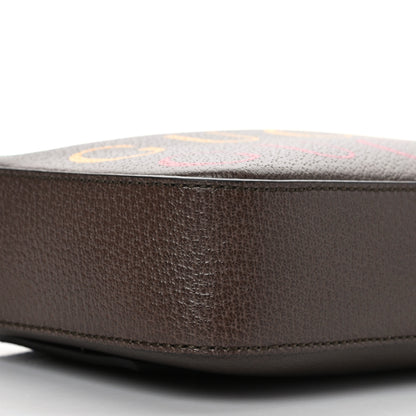 Gucci Textured Dollar Calfskin Gucci 100 Aria Belt Bag 90 36 New Acero Multicolor 9 of 10
