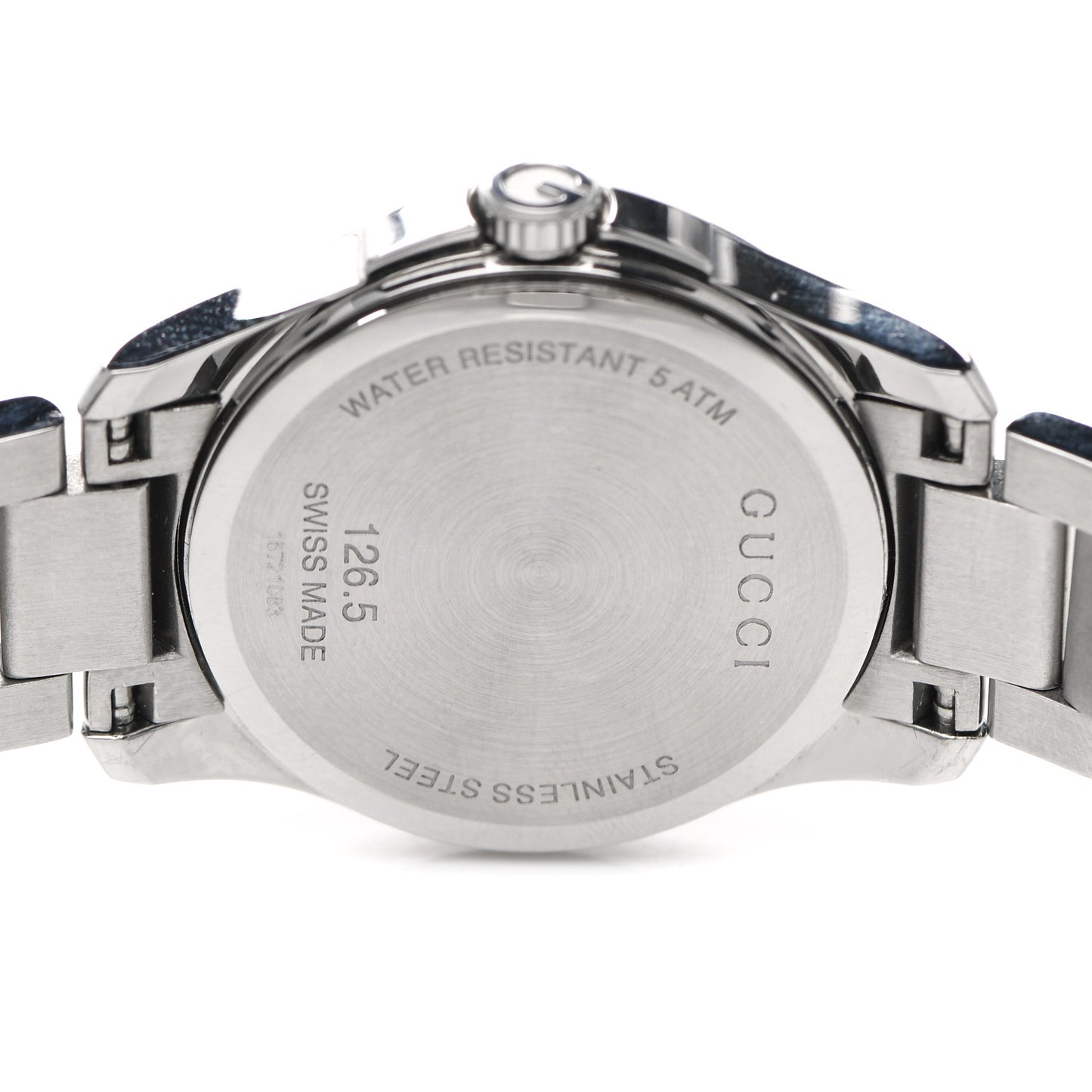Stainless Steel Diamond Bezel Mother of Pearl 27mm G-Timeless Quartz Watch