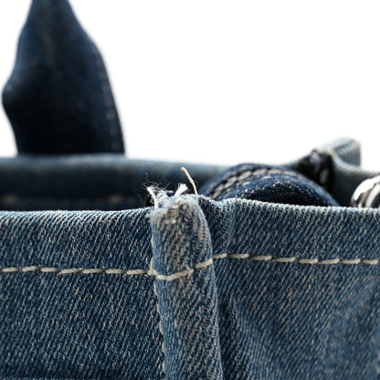 Marc Jacobs Denim Canvas Medium The Tote Bag Blue 12 of 13