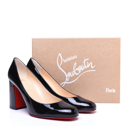 Christian Louboutin Patent Baobab 85 Pumps 38.5 Black 11 of 11