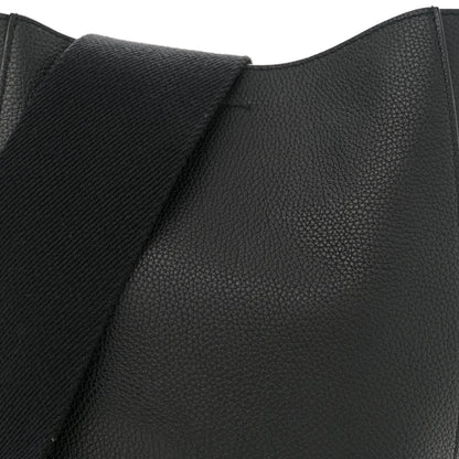 Celine Soft Grained Calfskin Small Sangle Bucket Bag Black 7 of 9