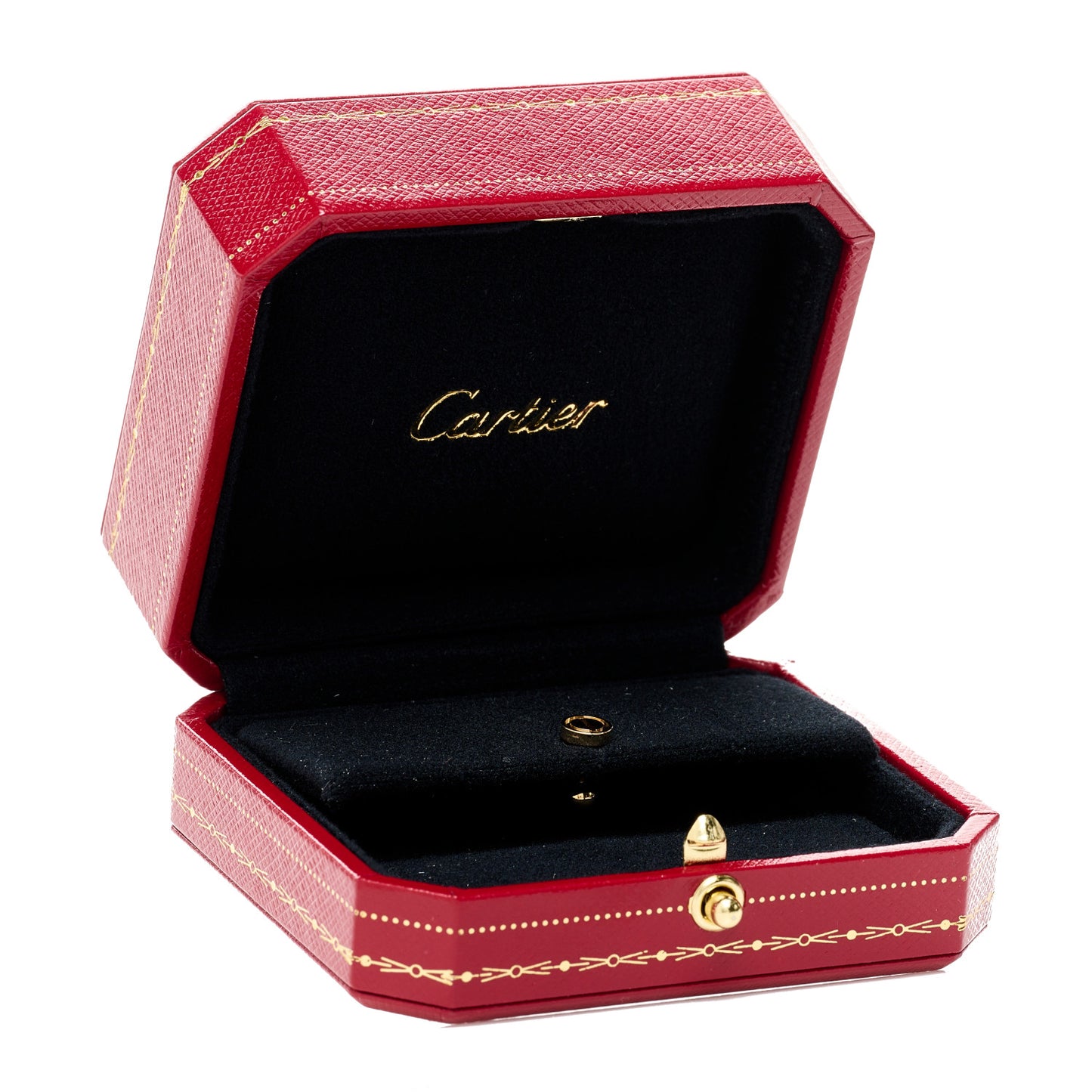 18K Yellow Gold LOVE Single Earring