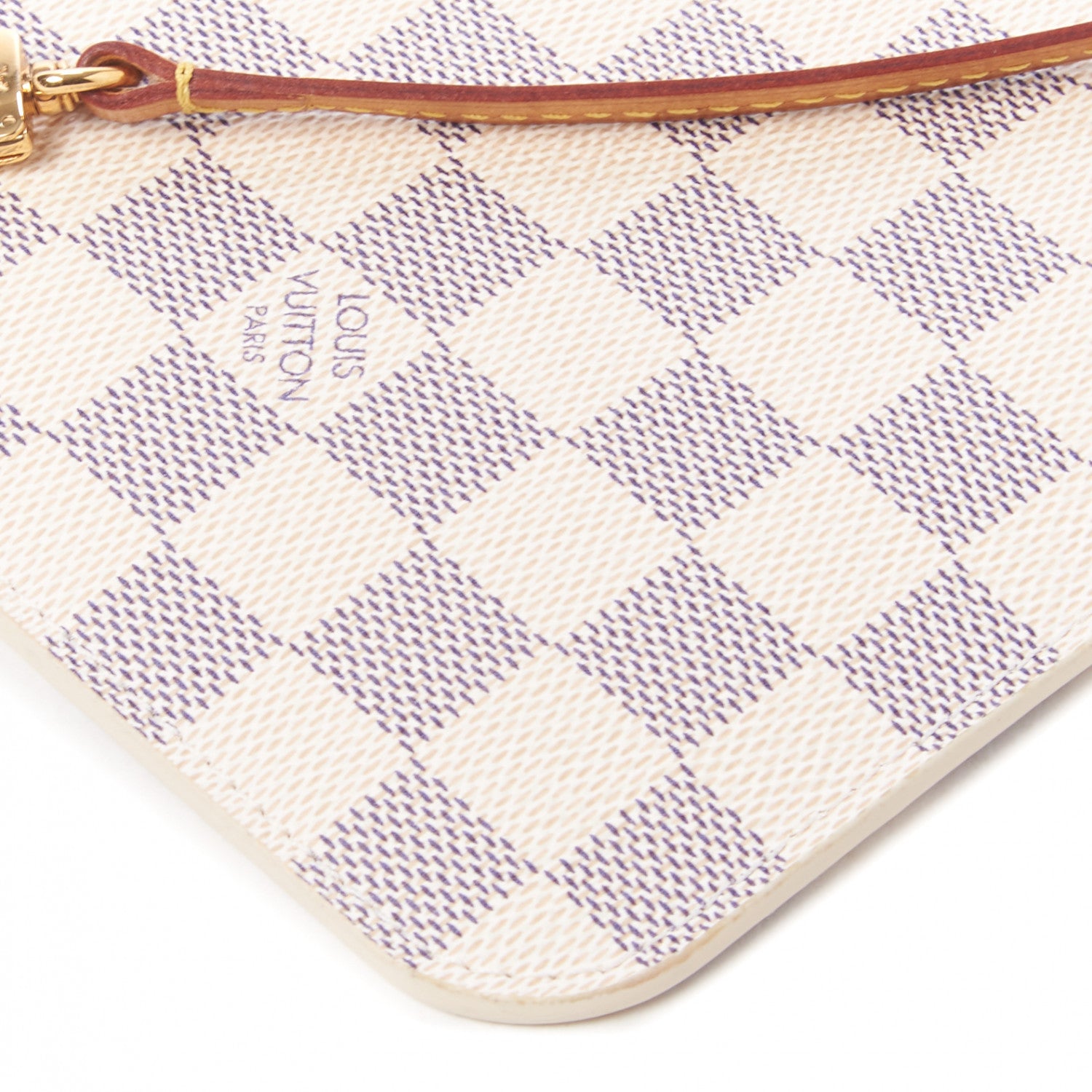 Louis Vuitton Damier Azur Neverfull MM GM Pochette 5 of 8