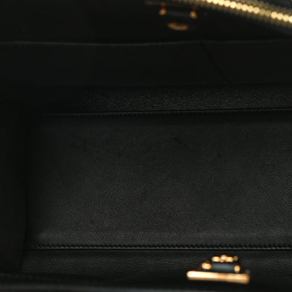Louis Vuitton Calfskin City Steamer MM Black 10 of 24