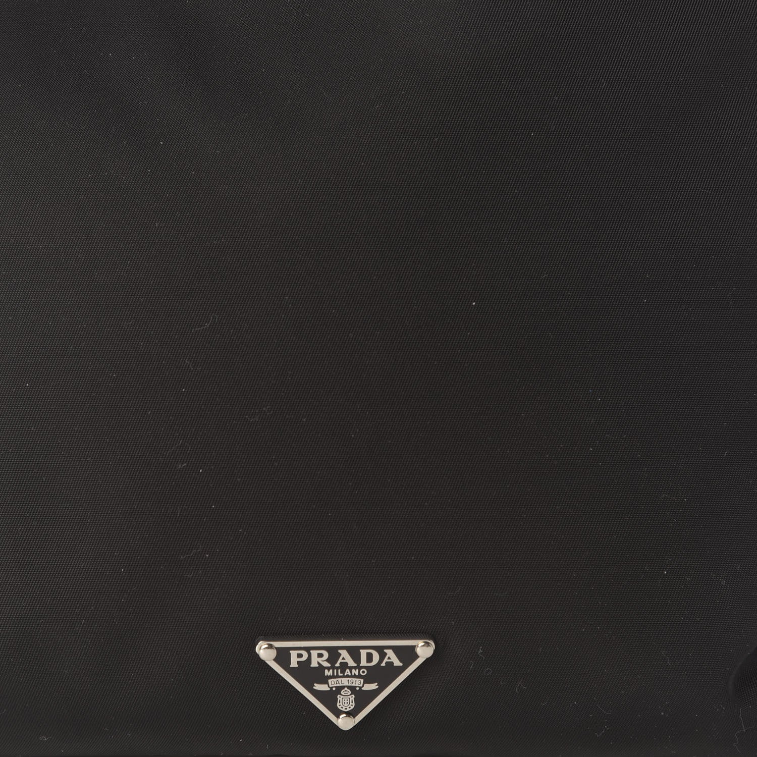 Prada X UNIVERSAL STUDIOS Tessuto Nylon Soft Calfskin Frankenstein Heart Chain Shopping Tote Black 11 of 12