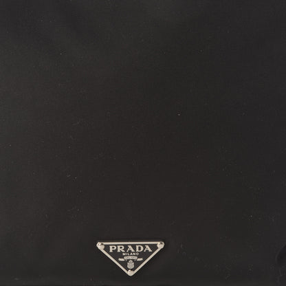 Prada X UNIVERSAL STUDIOS Tessuto Nylon Soft Calfskin Frankenstein Heart Chain Shopping Tote Black 11 of 12