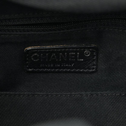 Chanel Calfskin Stitched Expandable Frame Bag Black 5 of 12