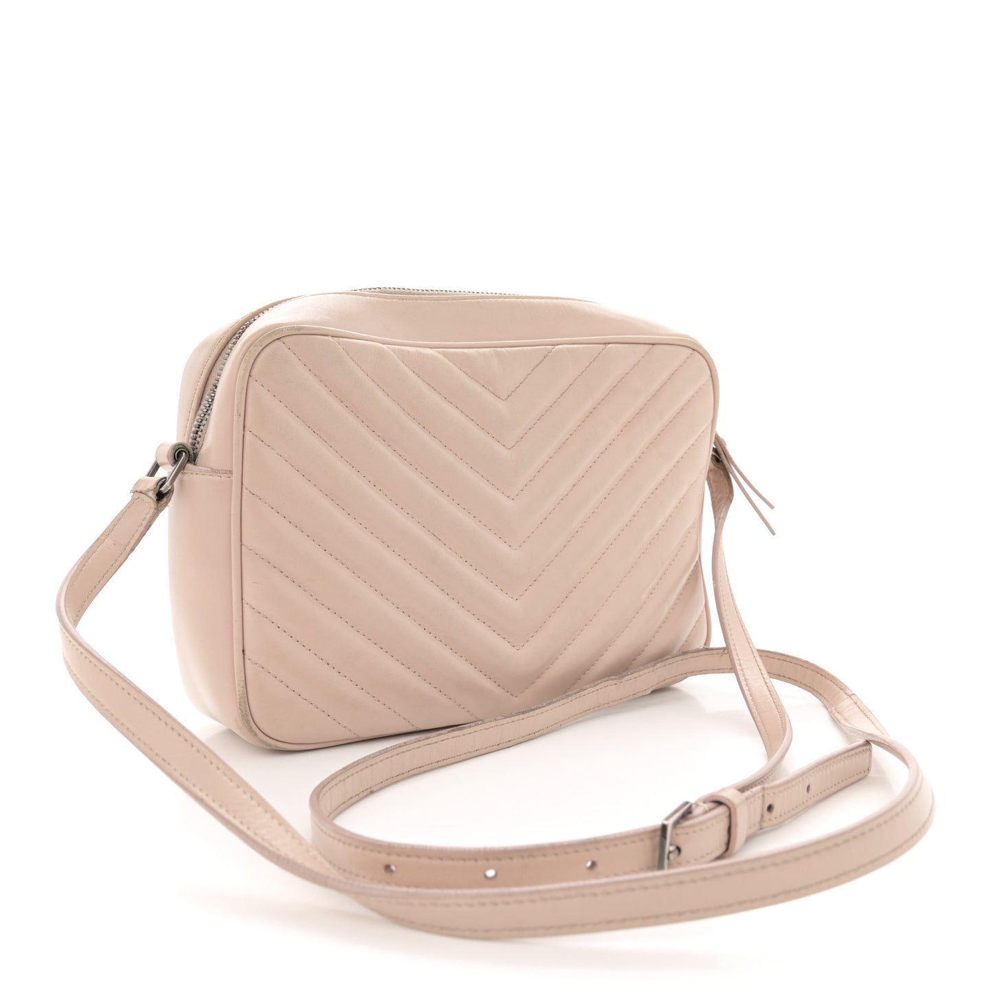 Calfskin Matelasse Monogram Lou Camera Bag Marble Pink