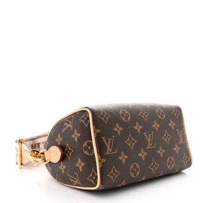 Louis Vuitton Monogram Speedy Bandouliere 20 Beige 4 of 11