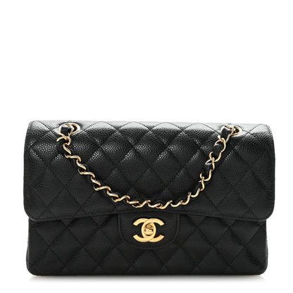 Chanel Caviar Quilted Small Double Flap Black 1 of 11