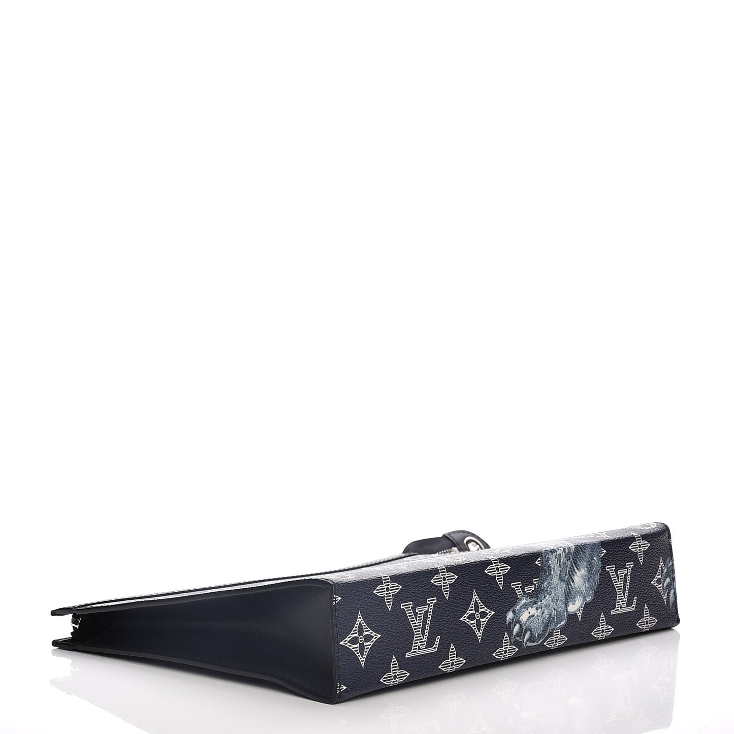 Savane Monogram Chapman Lion Pochette Voyage MM Ink