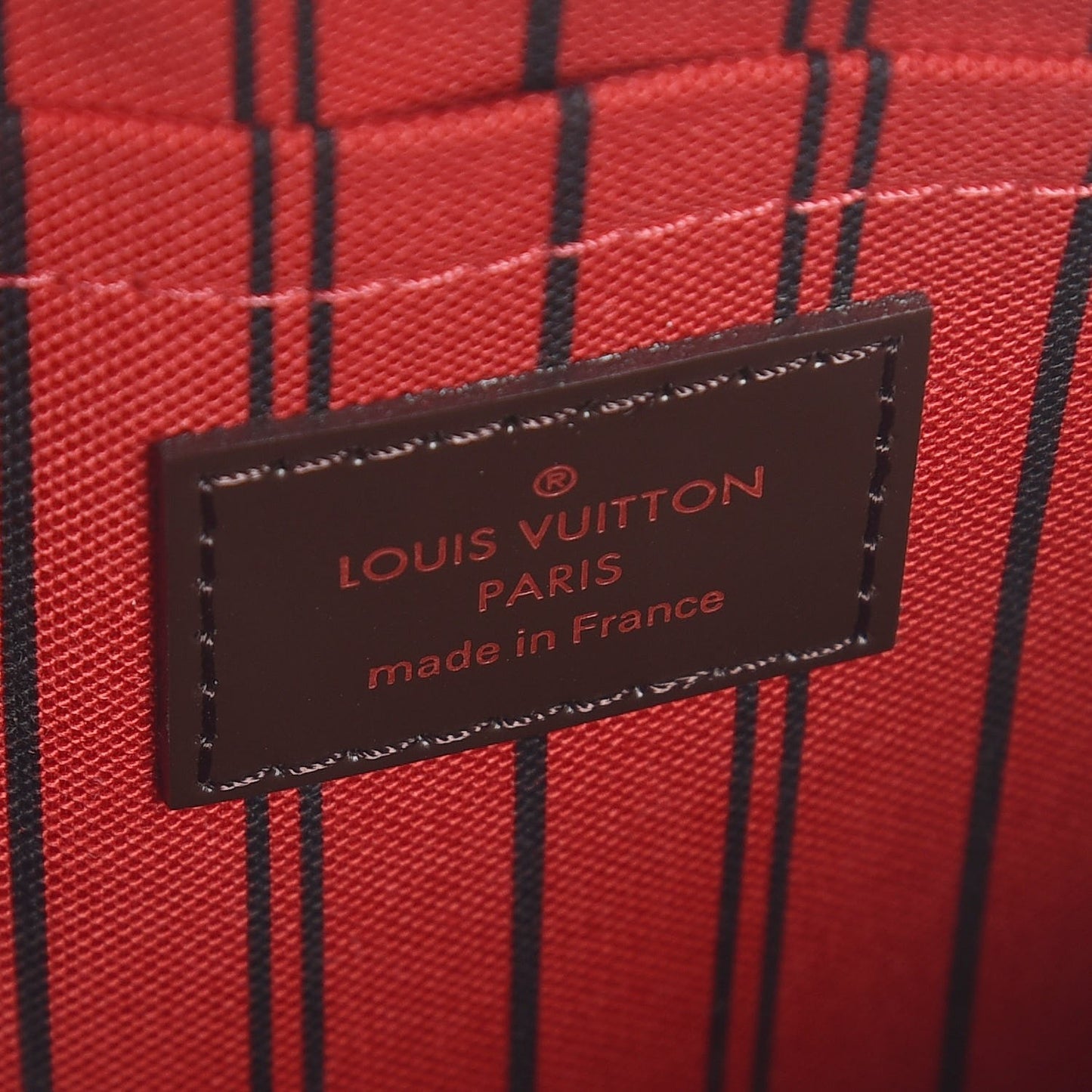 Damier Ebene Neverfull MM GM Pochette