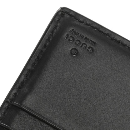 Gucci GG Supreme Monogram Kingsnake Nice Bi-Fold Wallet Black Grey 9 of 10