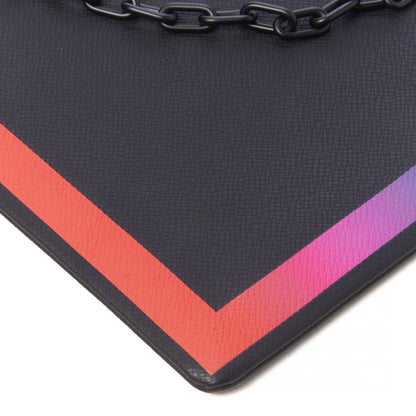 Louis Vuitton Taiga Rainbow Pochette A4 Black 5 of 8