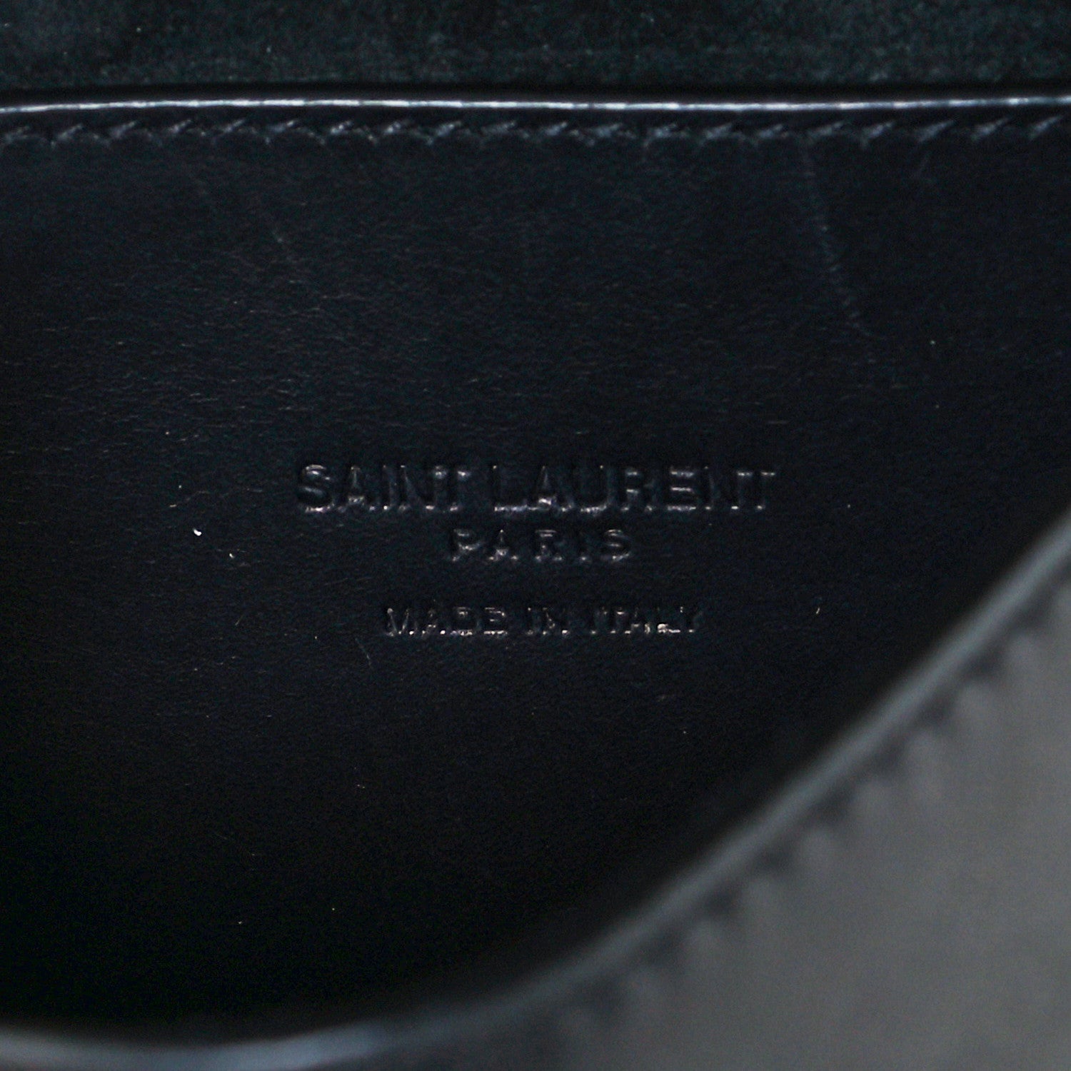 Saint Laurent Smooth Calfskin Classic Monogram Small Kaia Satchel Black 7 of 11