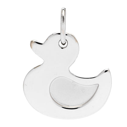 Tiffany Sterling Silver Lucky Duck Charm 1 of 4