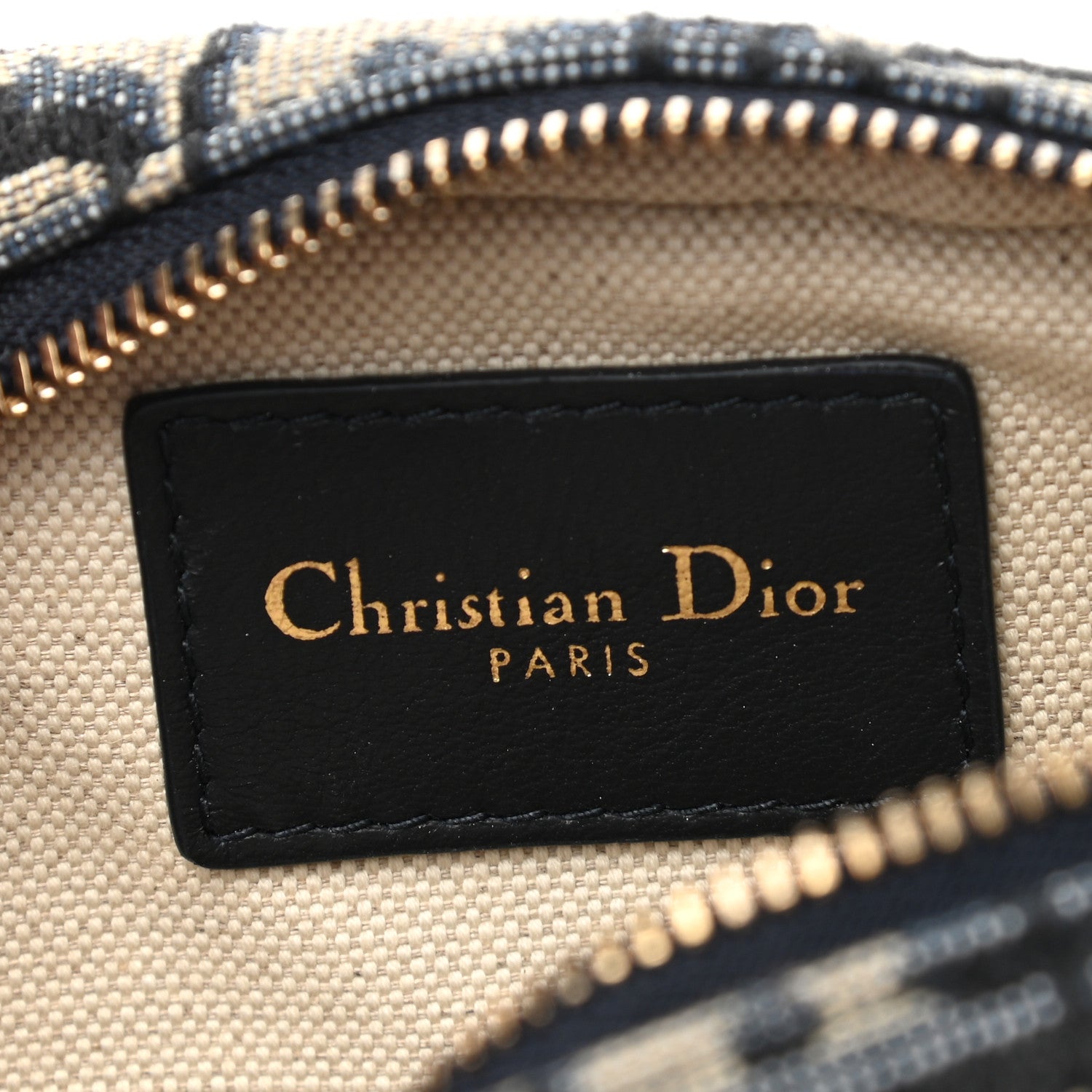 Christian Dior Oblique Belt Pouch Blue 6 of 11