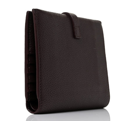 Burberry Grainy Calfskin Monogram Motif Folding Wallet Brown 3 of 9