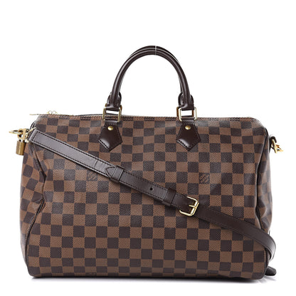 Louis Vuitton Damier Ebene Speedy Bandouliere 35 1 of 16