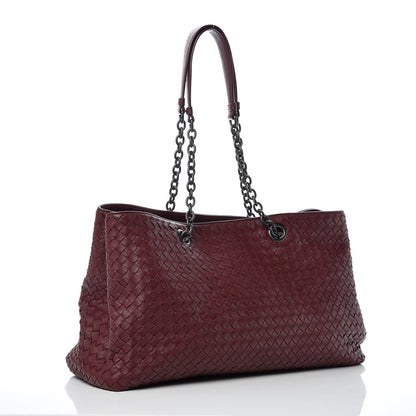 Bottega Veneta Nappa Intrecciato Large Tote Barolo 3 of 24
