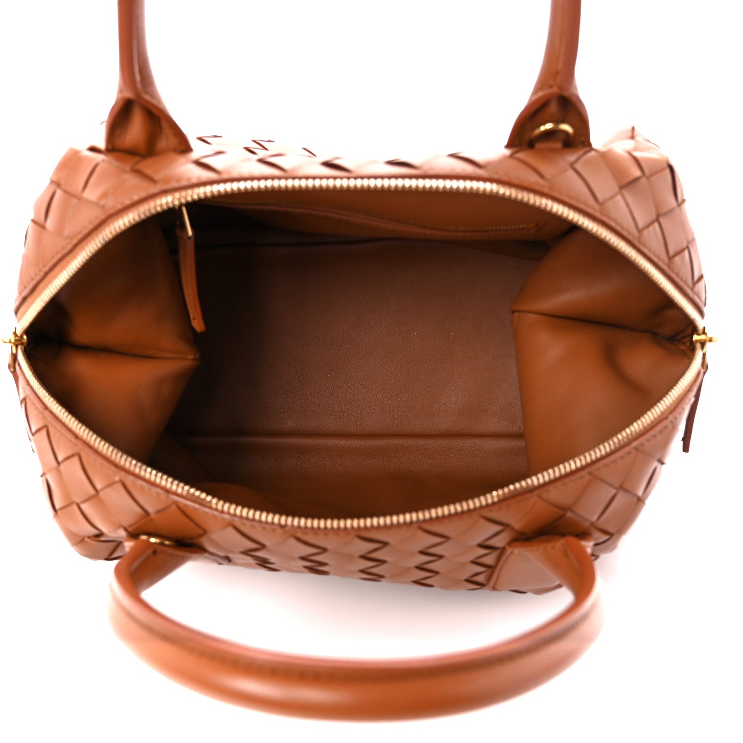 Bottega Veneta Nappa Intrecciato Bauletto Wood 5 of 11