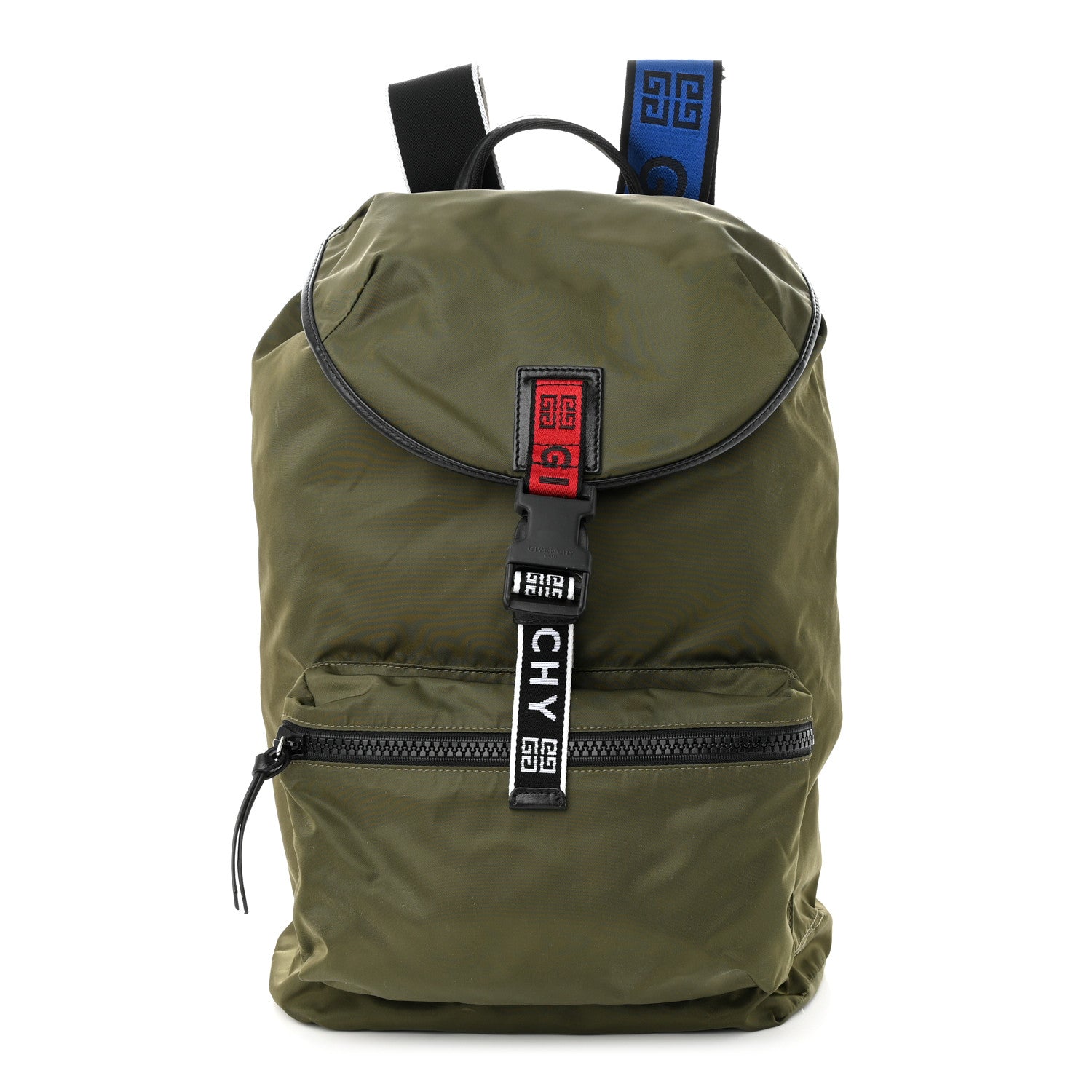 Givenchy Nylon Light 3 Backpack Khaki 1 of 9