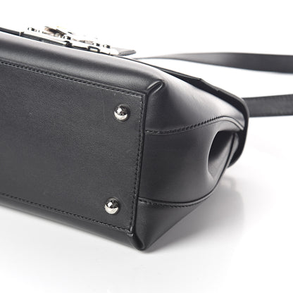 Dolce & Gabbana Calfskin Small Lucia Satchel Black 8 of 8