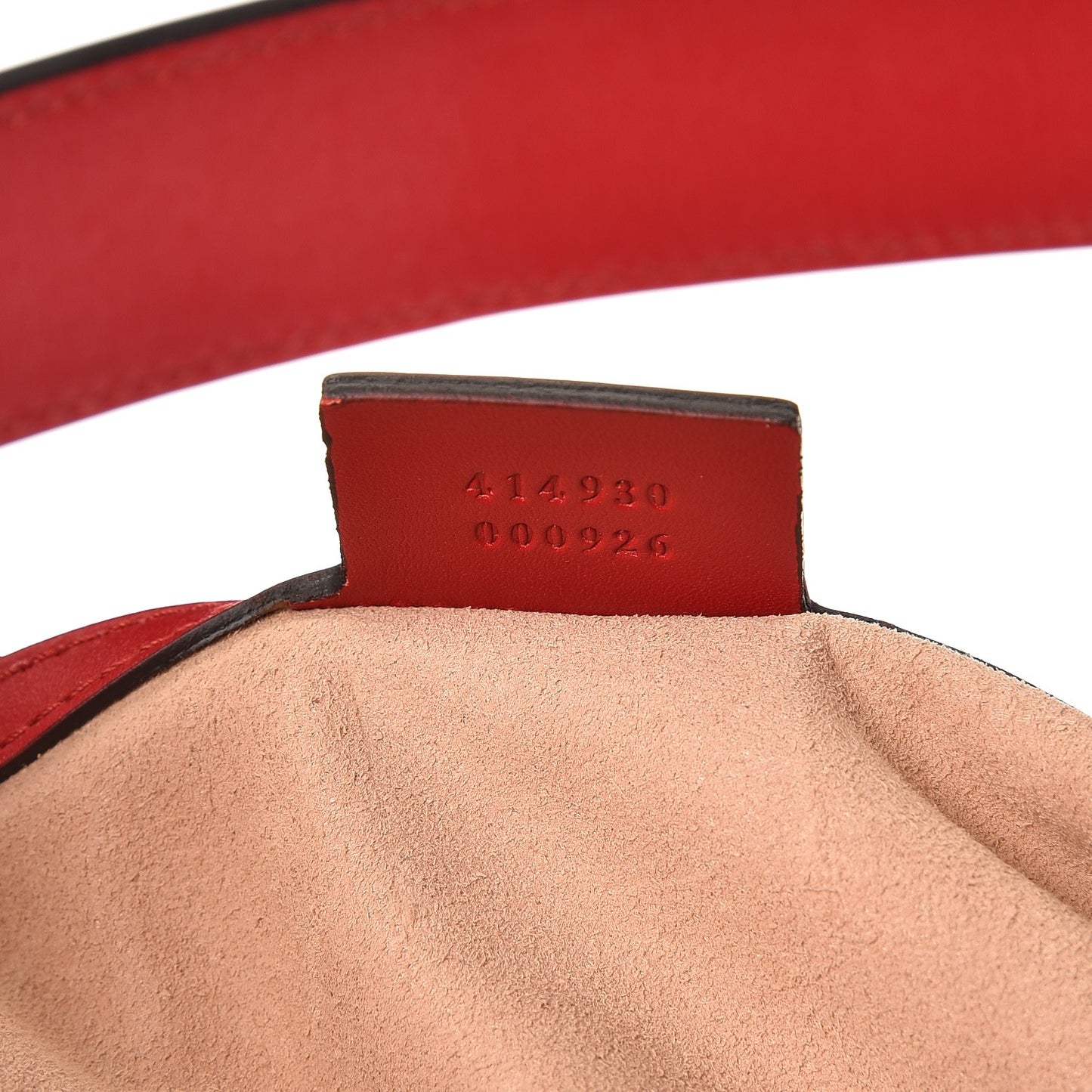 Guccissima Linea A Hobo Red