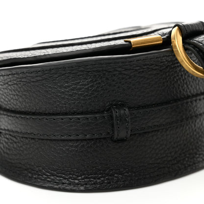 Chloe Calfskin Nano Marcie Saddle Bag Black 9 of 10