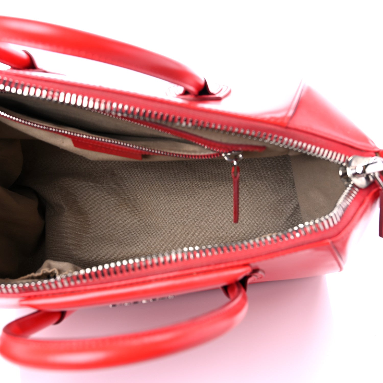 Givenchy Shiny Lord Calfskin Medium Antigona Medium Red 5 of 16