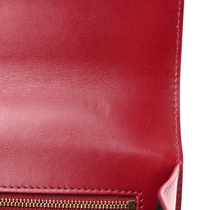 Alexander McQueen Calfskin Knuckle Crossbody Red 10 of 13