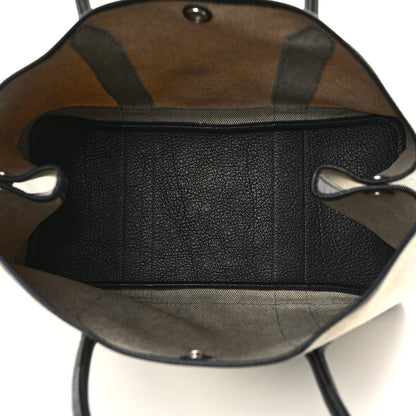 Hermes Toile Buffle Skipper Garden Party 36 MM Tote Black 5 of 9